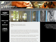 Tablet Screenshot of cronomar.es